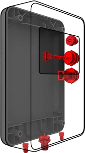 Insulated against water and dust